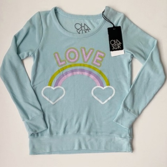 CHASER Women's Love Cozy Knit Soft Sweater Crystal - Picture 1 of 3